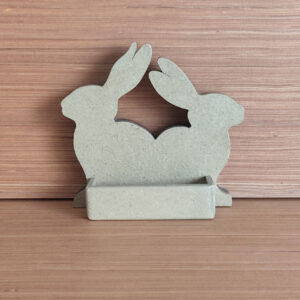 Portes cartes lapins MDF