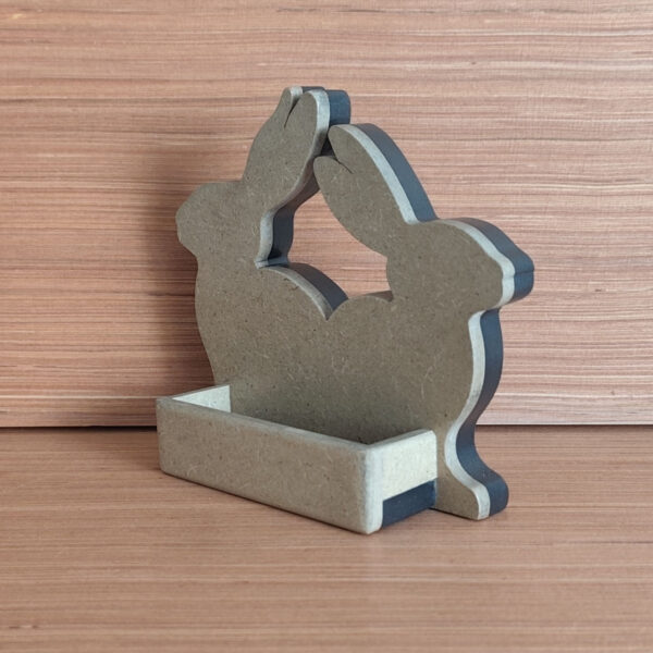 Portes cartes lapins MDF – Image 2