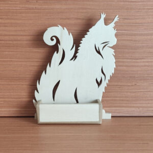 Portes cartes coon MDF incolore et peuplier