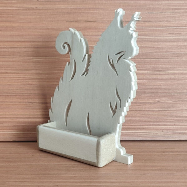 Portes cartes coon MDF incolore et peuplier – Image 2