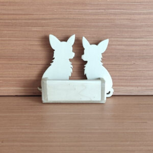Portes cartes Chiwawa peuplier et MDF