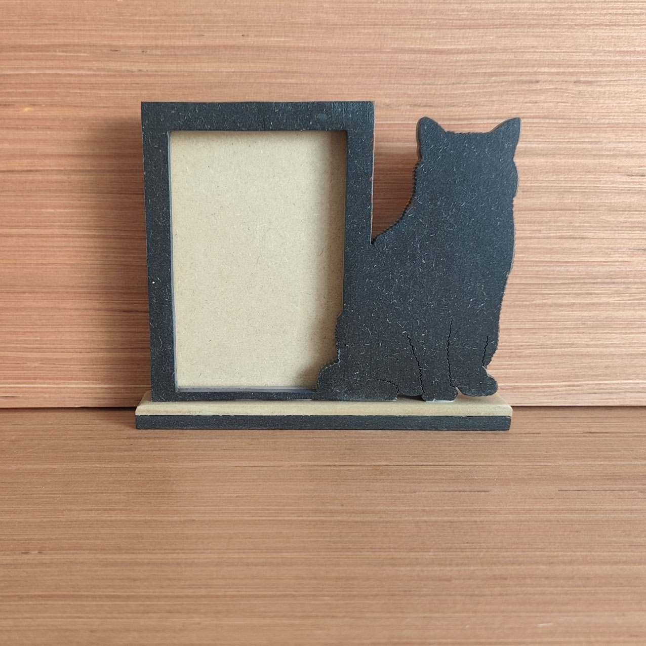 Cadre photo American shorthair noir