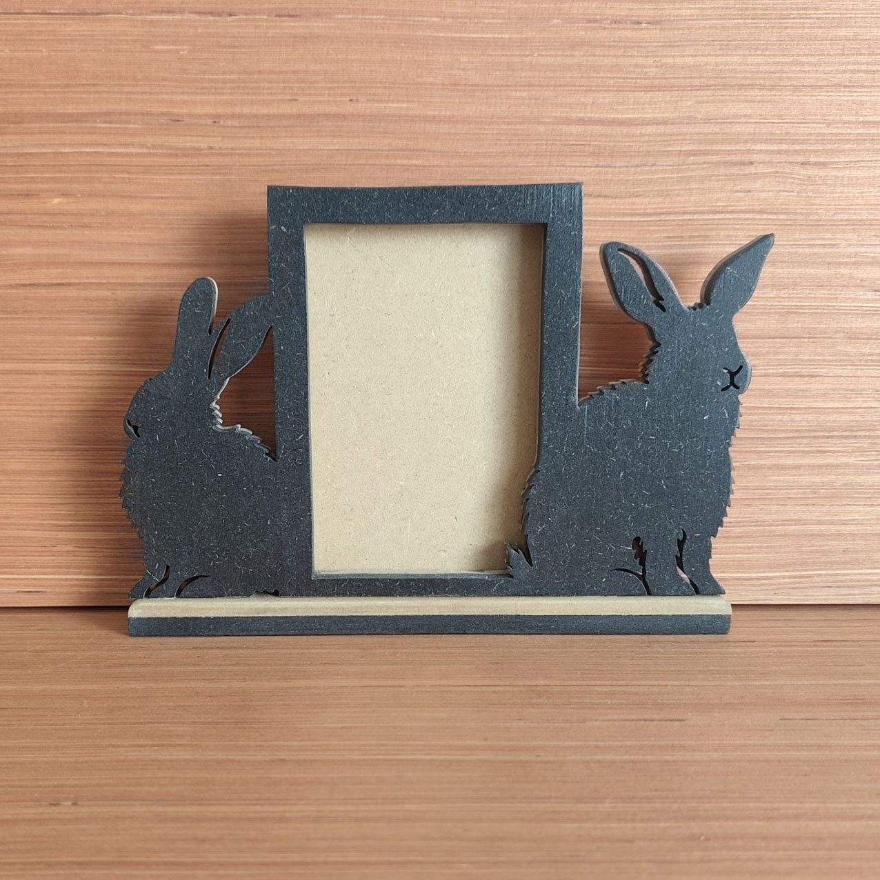 Cadre photo lapins foncé – Image 3
