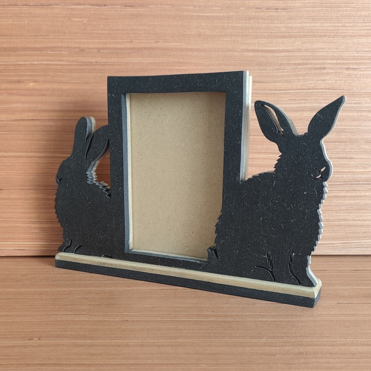 Cadre photo lapins foncé – Image 2