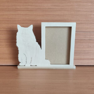 Cadre photo American longhair clair