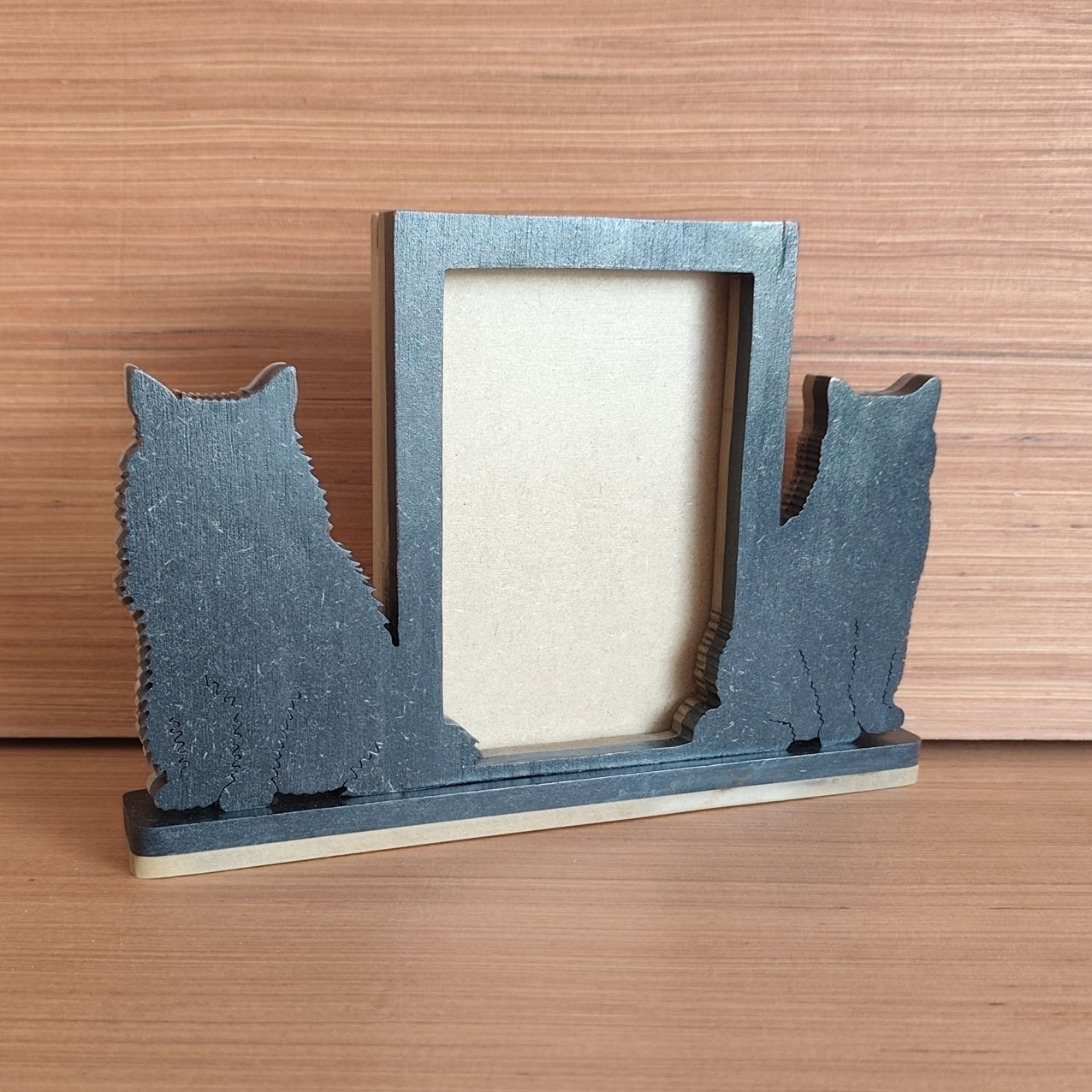 Cadre photo American short and long hair foncé – Image 2