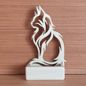 Portes cartes chat clair