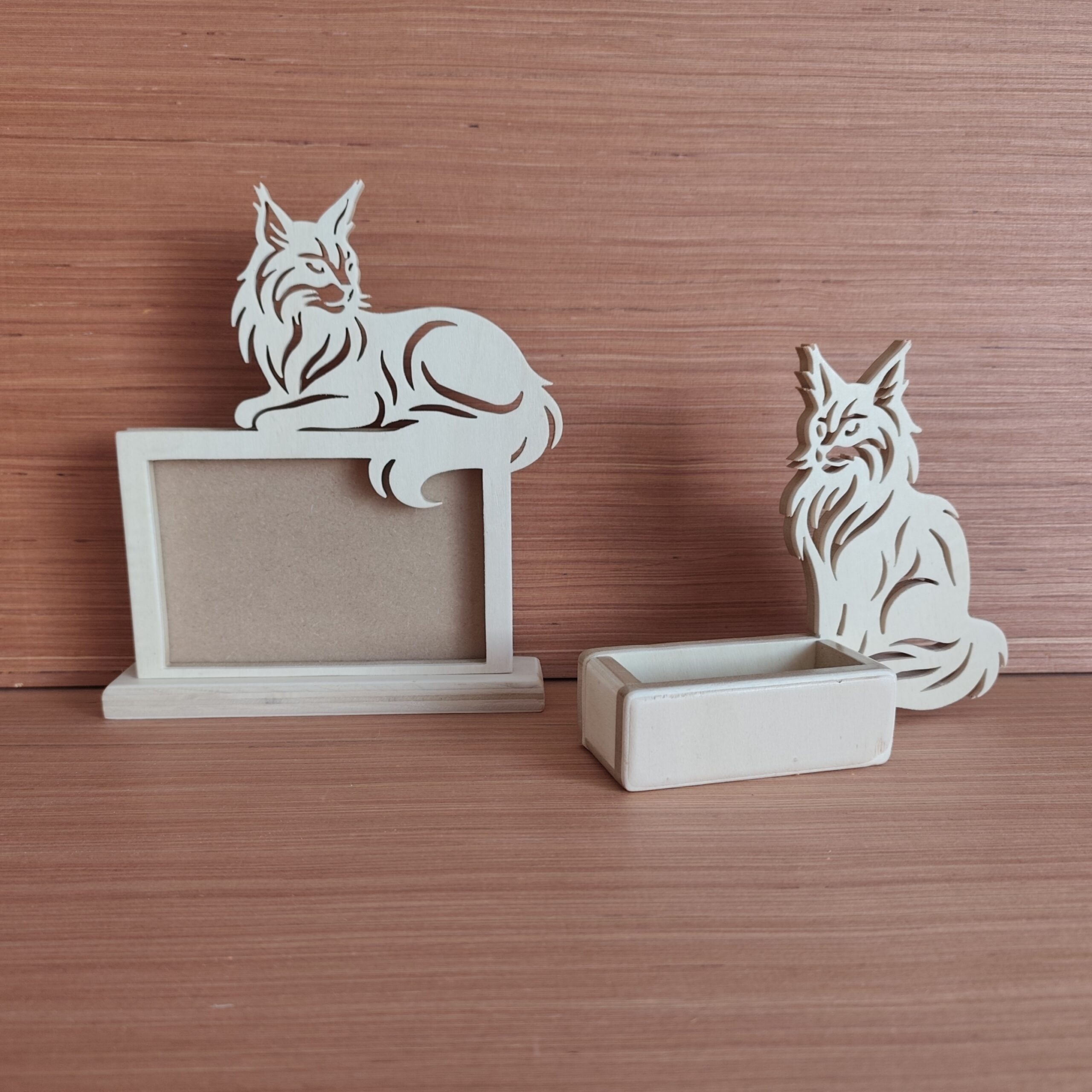 Cadre photo coon clair couchée – Image 2