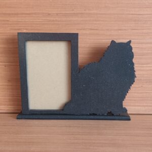 Cadre photo chat noir