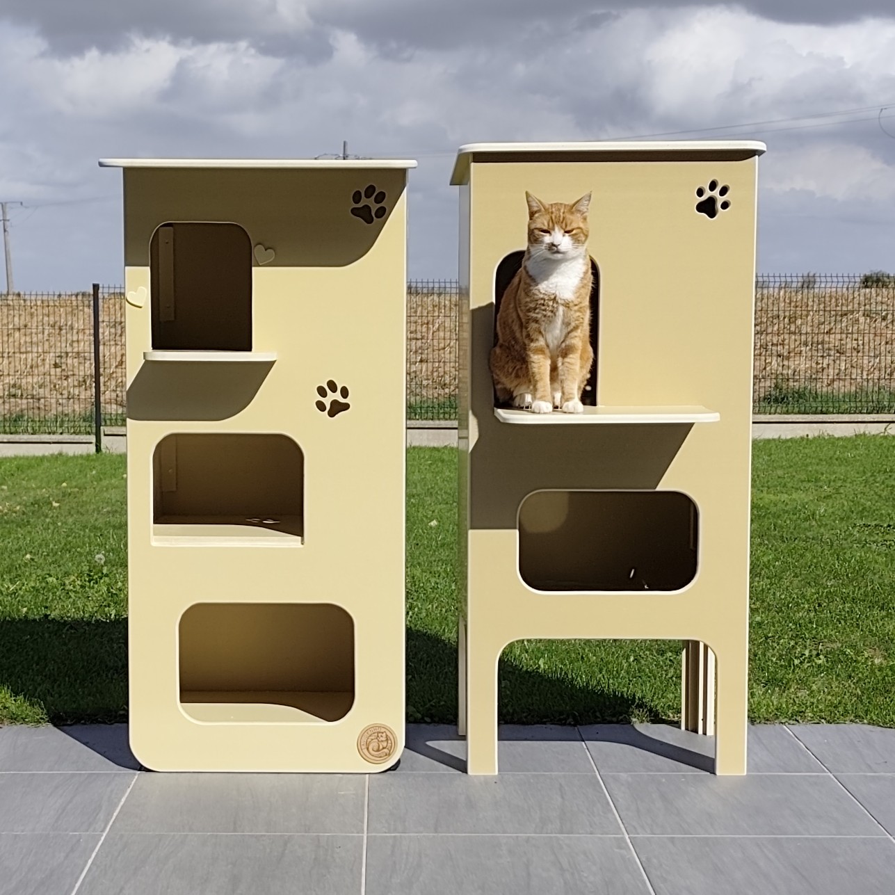 Niche Extérieure sur 2 étages